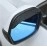 Car Rearview Mirror Rain Eyebrow Carbon Fiber Sun Visor Shade Cover Universal Auto Rear View Mirror Rainy Shield Guard
