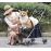 Pets Outdoor Portable Folding Pet Cart Carrier For Dogs Comfortable Breathable Small Medium Dog Accessories Cat Transportation