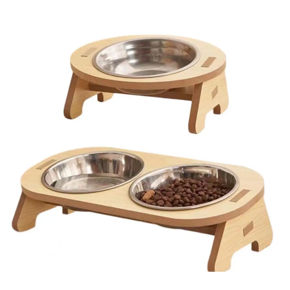Double Anti-ant Cat Bowl Pet Feeder Pet Feeder Cat Food Bowl With Anti-Knockover Design Dog Water Feeding Container Small Animal