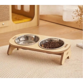 Double Anti-ant Cat Bowl Pet Feeder Pet Feeder Cat Food Bowl With Anti-Knockover Design Dog Water Feeding Container Small Animal