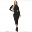 spring Longuette long-sleeved Elastic force Slim High collar slim long dress